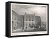 King's Bench Prison London Mainly for Debtors-Thomas H Shepherd-Framed Stretched Canvas