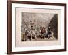 King's Bench Prison, Southwark, London, C1825-Theodore Lane-Framed Giclee Print