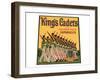 King's Cadets Brand California Green Asparagus-null-Framed Art Print