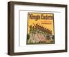 King's Cadets Brand California Green Asparagus-null-Framed Art Print