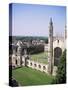 King's College and Chapel, Cambridge, Cambridgeshire, England, United Kingdom-Roy Rainford-Stretched Canvas