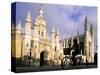 King's College, Cambridge, East Anglia, England-Steve Vidler-Stretched Canvas