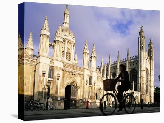 King's College, Cambridge, East Anglia, England-Steve Vidler-Stretched Canvas