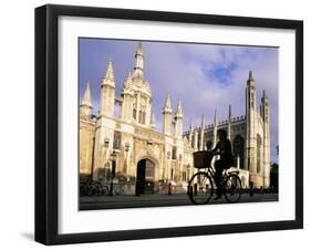 King's College, Cambridge, East Anglia, England-Steve Vidler-Framed Photographic Print