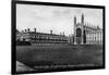 King's College Chapel and Clare College, Cambridge, Cambridgeshire, Late 19th Century-Francis & Co Frith-Framed Giclee Print