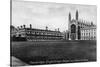 King's College Chapel and Clare College, Cambridge, Cambridgeshire, Late 19th Century-Francis & Co Frith-Stretched Canvas