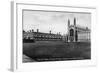King's College Chapel and Clare College, Cambridge, Cambridgeshire, Late 19th Century-Francis & Co Frith-Framed Giclee Print
