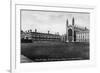 King's College Chapel and Clare College, Cambridge, Cambridgeshire, Late 19th Century-Francis & Co Frith-Framed Giclee Print