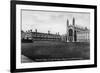 King's College Chapel and Clare College, Cambridge, Cambridgeshire, Late 19th Century-Francis & Co Frith-Framed Giclee Print