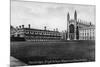 King's College Chapel and Clare College, Cambridge, Cambridgeshire, Late 19th Century-Francis & Co Frith-Mounted Giclee Print