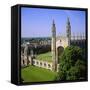 King's College Chapel, Cambridge, Cambridgeshire, England, UK-Roy Rainford-Framed Stretched Canvas