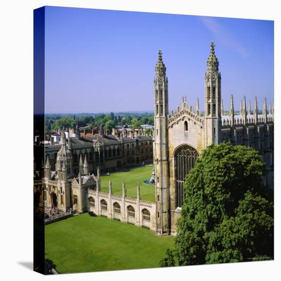 King's College Chapel, Cambridge, Cambridgeshire, England, UK-Roy Rainford-Stretched Canvas