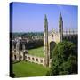 King's College Chapel, Cambridge, Cambridgeshire, England, UK-Roy Rainford-Stretched Canvas