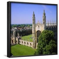 King's College Chapel, Cambridge, Cambridgeshire, England, UK-Roy Rainford-Framed Photographic Print
