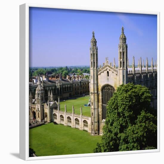 King's College Chapel, Cambridge, Cambridgeshire, England, UK-Roy Rainford-Framed Photographic Print