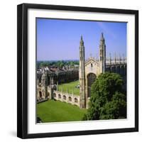 King's College Chapel, Cambridge, Cambridgeshire, England, UK-Roy Rainford-Framed Photographic Print