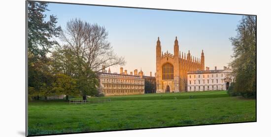 King's College Chapel, King's College, the Backs, Cambridge, Cambridgeshire-Alan Copson-Mounted Photographic Print