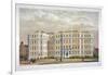 King's College Hospital, Carey Street, Westminster, London, C1840-null-Framed Giclee Print