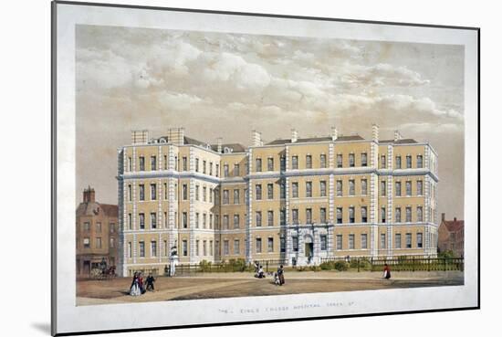 King's College Hospital, Carey Street, Westminster, London, C1840-null-Mounted Giclee Print