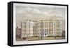 King's College Hospital, Carey Street, Westminster, London, C1840-null-Framed Stretched Canvas