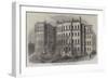 King's College Hospital, Portugal-Street, Lincoln's Inn-null-Framed Giclee Print