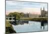 King's College, King's College Chapel and Clare College, Cambridge, Early 20th Century-null-Mounted Giclee Print