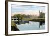 King's College, King's College Chapel and Clare College, Cambridge, Early 20th Century-null-Framed Giclee Print