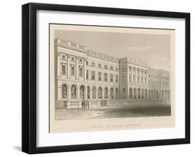 King's College, Strand-null-Framed Giclee Print
