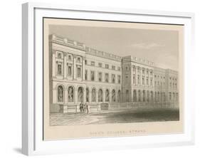 King's College, Strand-null-Framed Giclee Print
