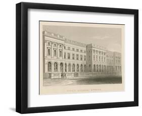 King's College, Strand-null-Framed Giclee Print