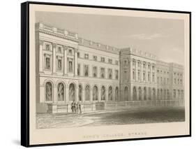 King's College, Strand-null-Framed Stretched Canvas