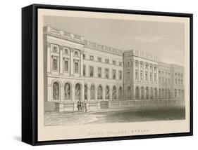 King's College, Strand-null-Framed Stretched Canvas