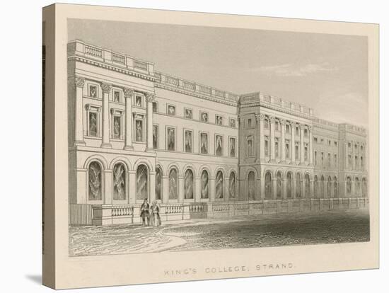 King's College, Strand-null-Stretched Canvas