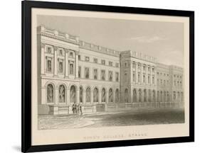 King's College, Strand-null-Framed Giclee Print