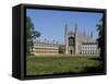 King's College, Taken From the Backs, Cambridge, Cambridgeshire, England, United Kingdom, Europe-null-Framed Stretched Canvas