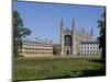 King's College, Taken From the Backs, Cambridge, Cambridgeshire, England, United Kingdom, Europe-null-Mounted Photographic Print