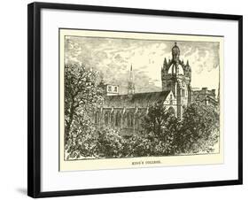 King's College-null-Framed Giclee Print