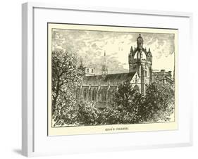 King's College-null-Framed Giclee Print