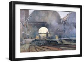 King's Cross Station-Trevor Chamberlain-Framed Giclee Print