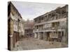 King's Head Inn and King's Head Inn Yard, Borough High Street, Southwark, London, 1879-John Crowther-Stretched Canvas