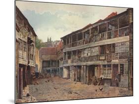 King's Head Inn and King's Head Inn Yard, Borough High Street, Southwark, London, 1879-John Crowther-Mounted Giclee Print