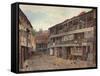 King's Head Inn and King's Head Inn Yard, Borough High Street, Southwark, London, 1879-John Crowther-Framed Stretched Canvas