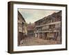 King's Head Inn and King's Head Inn Yard, Borough High Street, Southwark, London, 1879-John Crowther-Framed Giclee Print