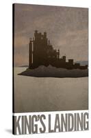 King's Landing Retro Travel-null-Stretched Canvas