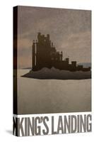 King's Landing Retro Travel-null-Stretched Canvas