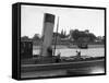 King's Lynn from Ouse-null-Framed Stretched Canvas