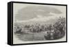 King's Lynn Regatta, Shovel-Race of Corn Porters-null-Framed Stretched Canvas