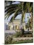 King's Royal Palace Viewed through Palm Tree, Fes, Morocco-Merrill Images-Mounted Photographic Print