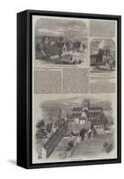 King's School in Sherbourne-null-Framed Stretched Canvas