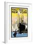 King's Views of New York-H.p. Junker-Framed Art Print